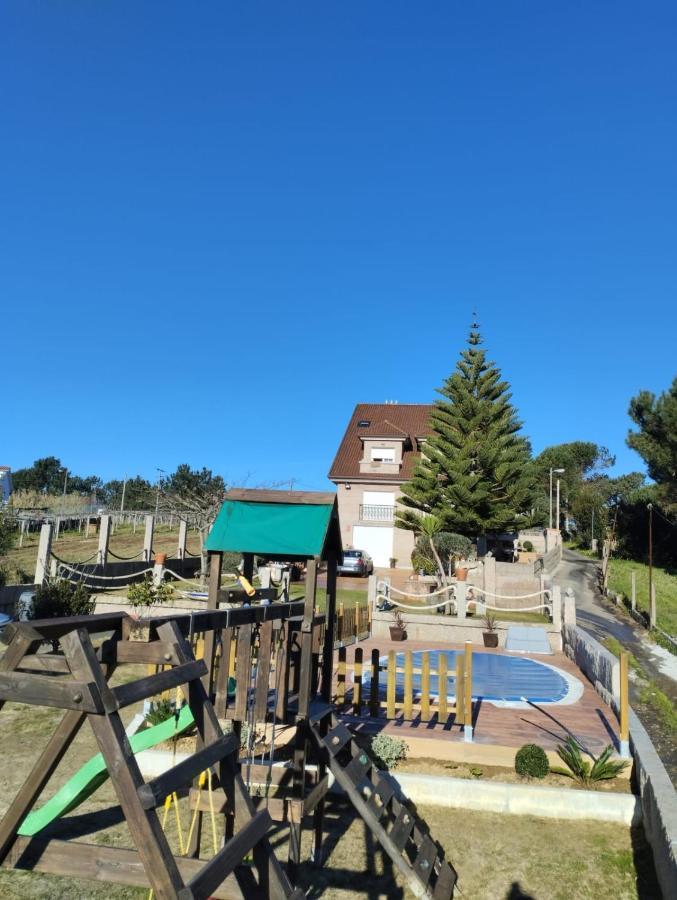 Apartamentos Os Cerros Portonovo Bagian luar foto